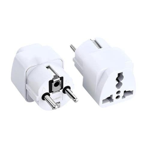 Adaptateur Universelle Type E/Type-F pour Prise D'alimentation